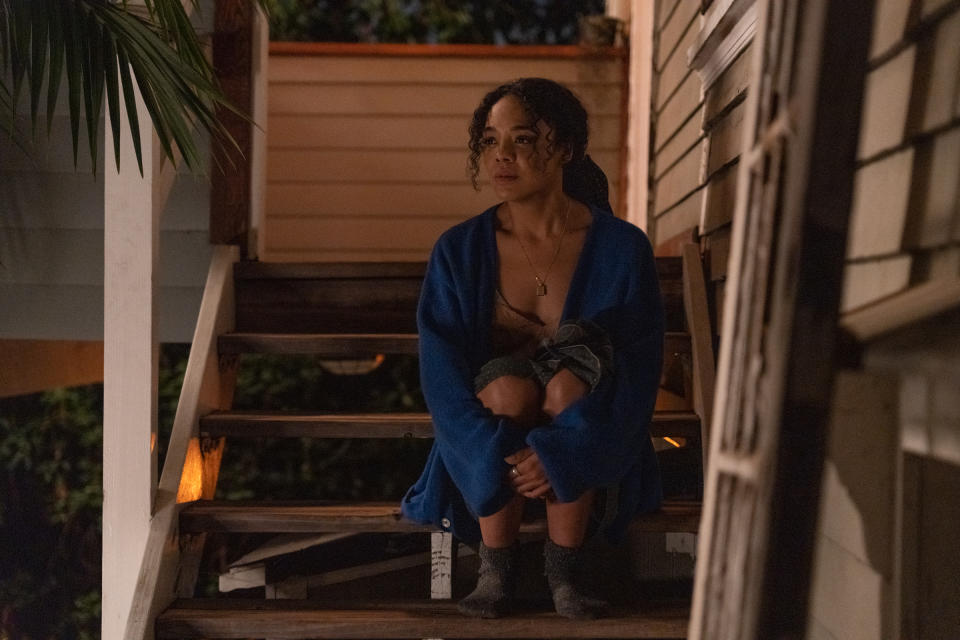 Tessa Thompson in Steve Buscemi's "The Listener" - premiering at Venice