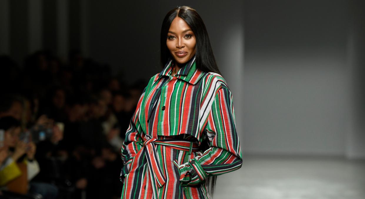 Naomi Campbell has surprised fans by sharing her entire workout session on Instagram. (Getty Images)