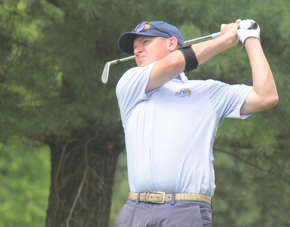 Jon Mills, a former All-American player at Kent State who now serves as the Golden Flashes' head golf coach, was recently inducted into the Ontario Golf Hall of Fame.