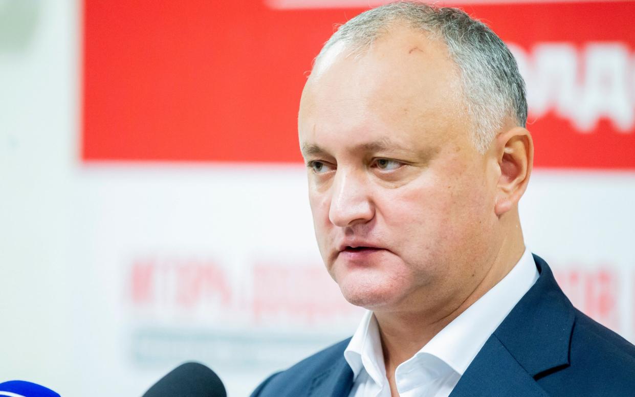 Igor Dodon - DUMITRU DORU/EPA-EFE/Shutterstock 