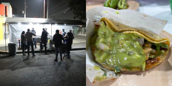 Con una sola mordida podrías acabarte este taco de adobada en Tijuana