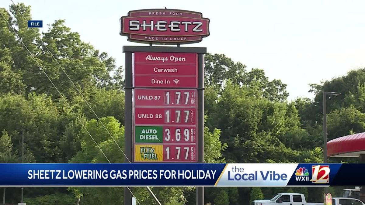 SHEETZ gas price drop