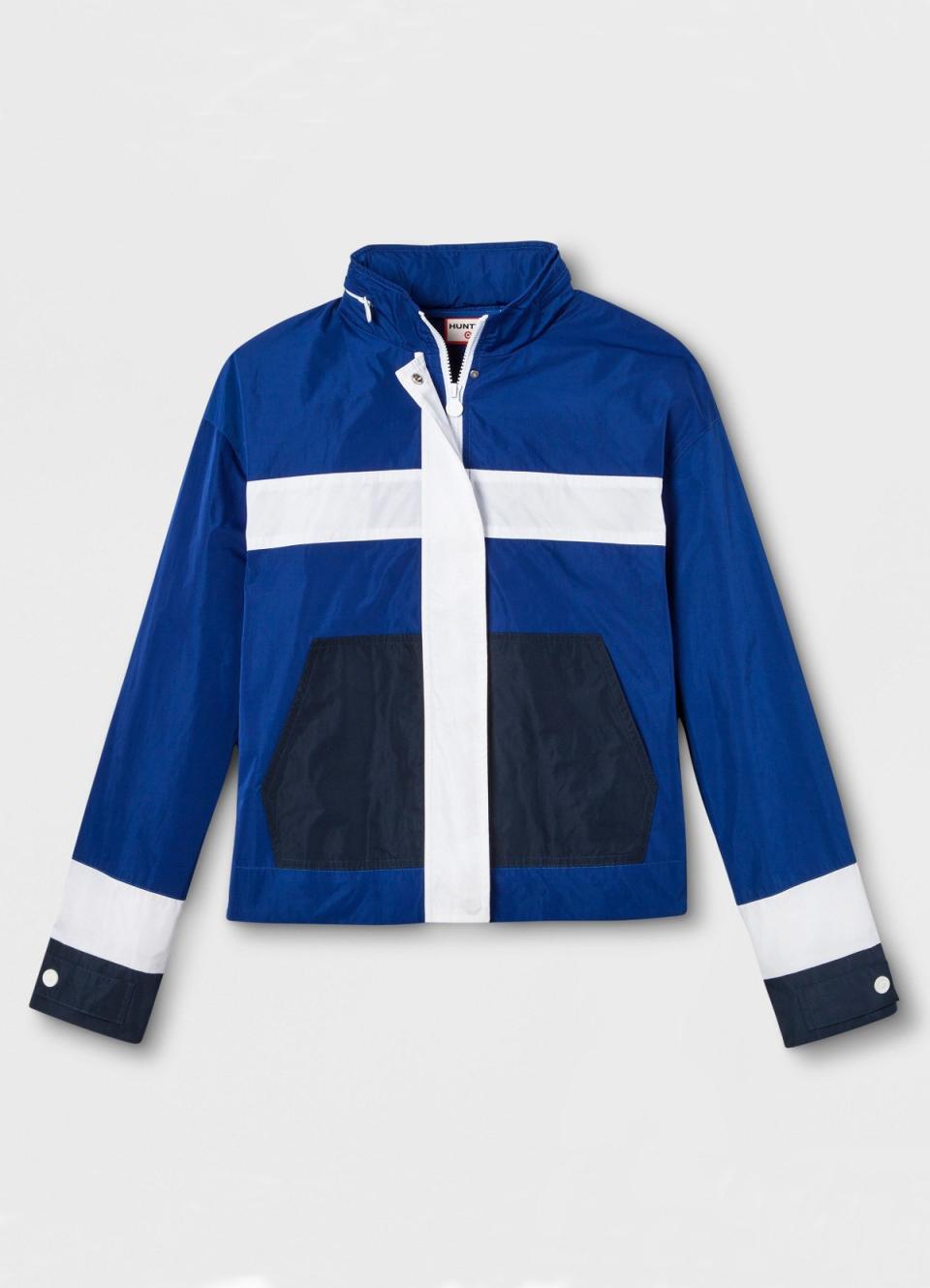 Hunter For Target Women's Colorblock Hooded Windbreaker Jacket, $40, Target