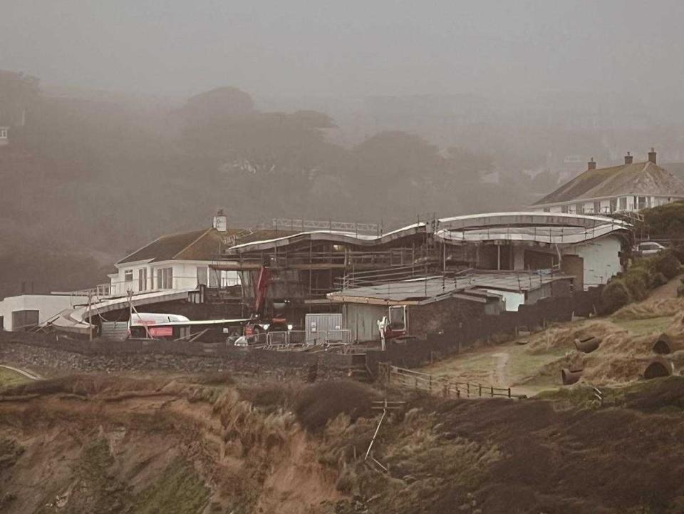 Planning permission to build the home was granted by Cornwall Council in September 2022 (The Independent)
