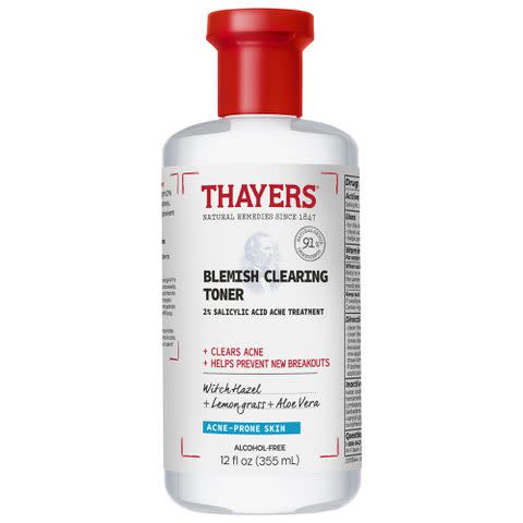 <p>Thayers</p> Pauly D's fave Thayers Blemish Clearing Toner