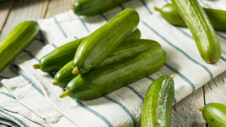 Persian cucumbers