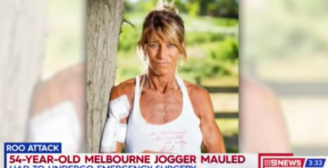 Jogger attacked by kangaroo thrown around like 'rag doll'