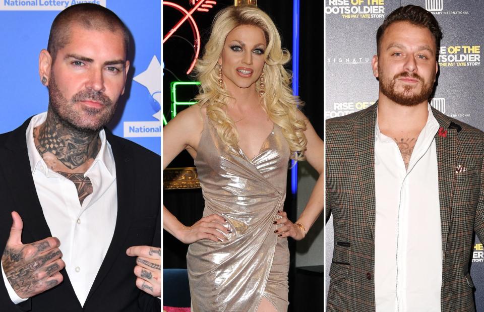 Celebrity Big Brother: Male Contestants