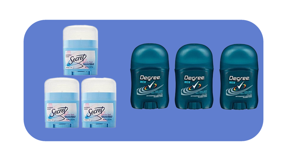 The best part about these palm-sized deodorants is that they're perfect for purses, backpacks, fanny packs and more.