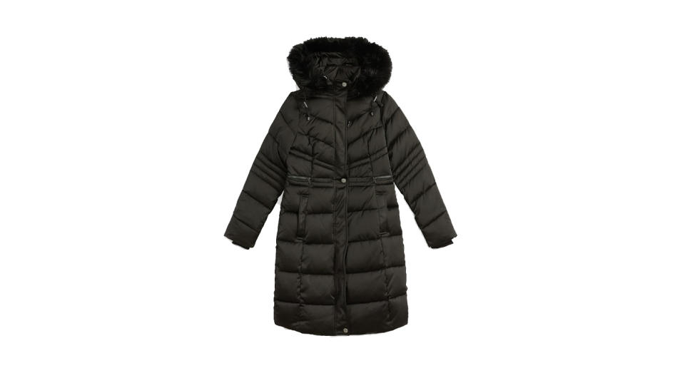 Samira Long Belted Padded Coat