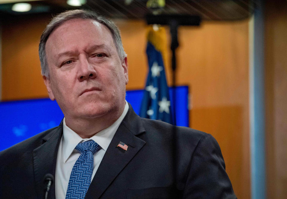 Image: Secretary of State Mike Pompeo (Eric Baradat / AFP - Getty Images file)