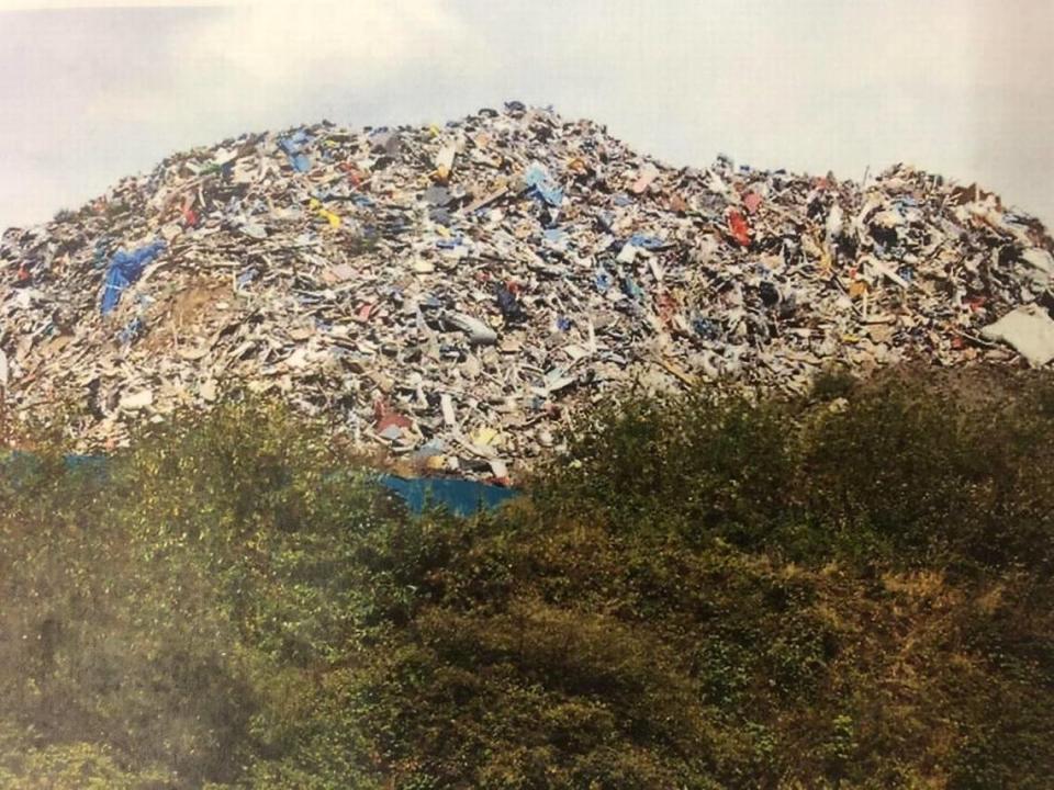 During an inspection last year, the Kansas Department of Health and Environment determined that a landfill in Easton, Kansas, had several violations. One slope was nearly 50 feet tall and improperly compacted.