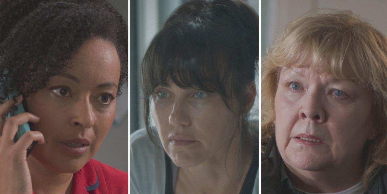 donna jackson, faith cadigan, jan jennings, casualty