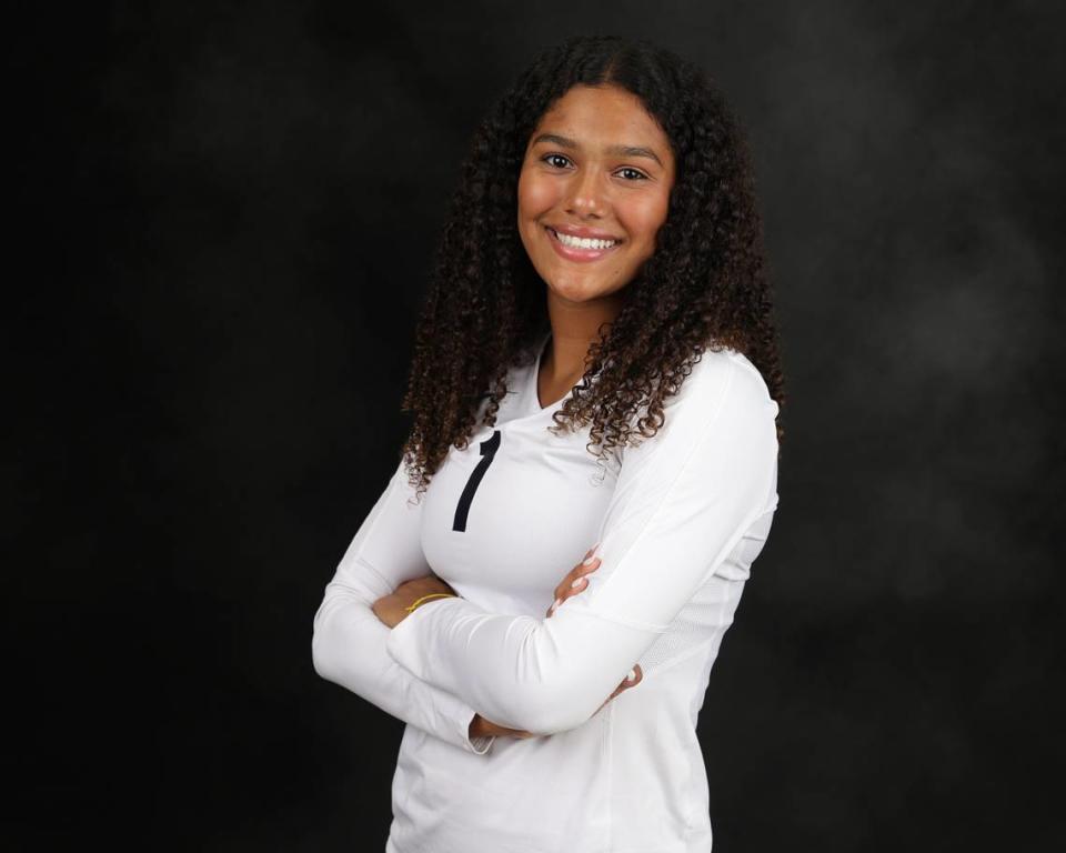 Gulliver Prep volleyball player Jackie Taylor.