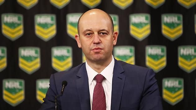 NRL CEO Todd Greenberg. Source: Getty