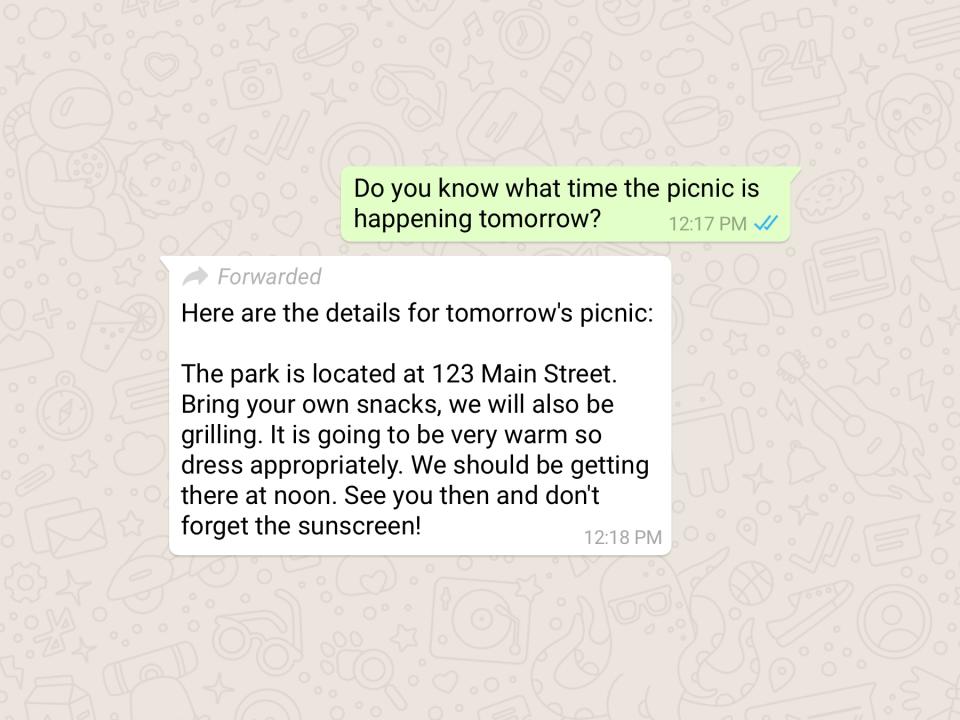 Misinformation has been running rampant through WhatsApp conversations between