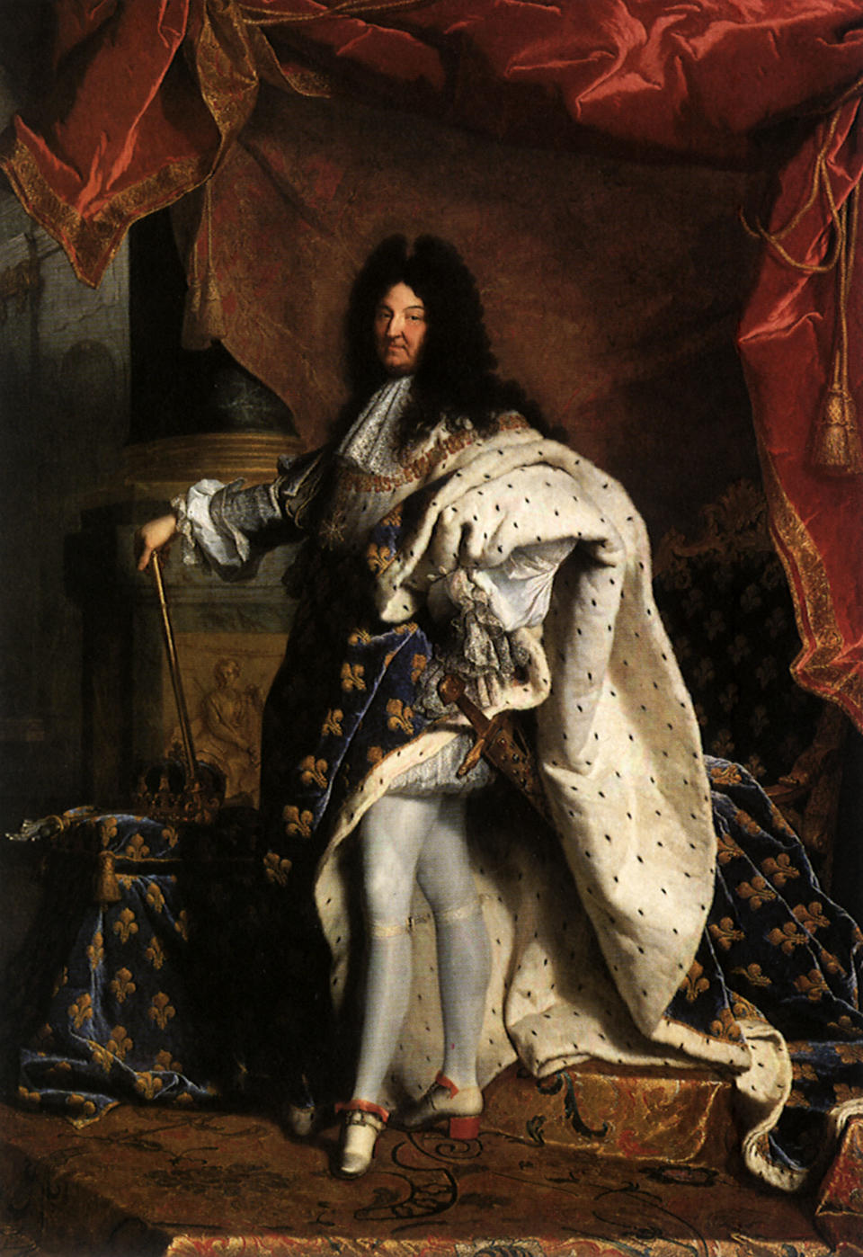 King Louis XIV 1701, Rigaud, Hyacinthe. (Photo by: Picturenow/Universal Images Group via Getty Images)