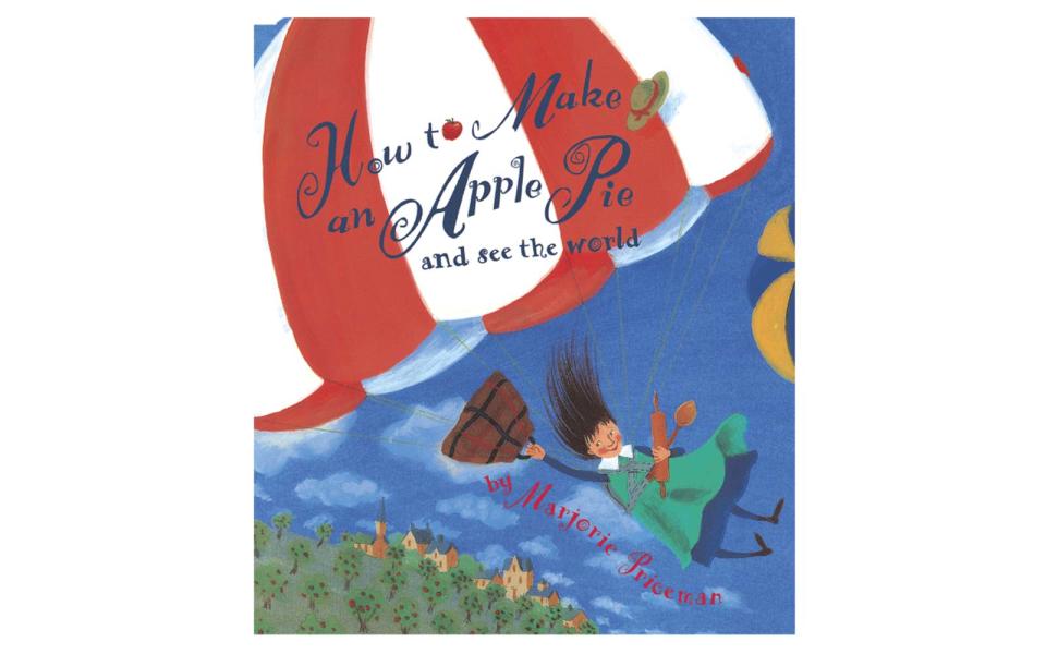 <p>When children open up this fun, illustrated book, they will travel across the globe picking out ingredients for the perfect apple pie. From Italy to England to Vermont, your little ones will be immersed in an exciting travel story that ends with a simple (and delicious) apple pie recipe.</p> <p><strong>To buy: </strong><a rel="nofollow noopener" href="https://www.amazon.com/Make-Apple-World-Dragonfly-Books/dp/0679880836/ref=zg_bs_3166_7" target="_blank" data-ylk="slk:amazon.com;elm:context_link;itc:0;sec:content-canvas" class="link ">amazon.com</a>, $4.83</p>