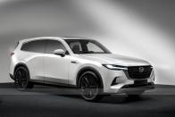 <p>Mazda is preparing <a href="https://www.caranddriver.com/news/a39982724/mazda-cx-70-cx-90-preview/" rel="nofollow noopener" target="_blank" data-ylk="slk:two new SUV models;elm:context_link;itc:0;sec:content-canvas" class="link ">two new SUV models</a> that will push the brand upmarket thanks to the same new platform and inline-six engine slated to be in the next 6 sedan. The <a href="https://www.caranddriver.com/mazda/cx-90" rel="nofollow noopener" target="_blank" data-ylk="slk:CX-90;elm:context_link;itc:0;sec:content-canvas" class="link ">CX-90</a> (illustrated here) will be a three-row model to replace the CX-9, while the CX-70 will be a mid-size two-row SUV to slot in above the CX-50. The 90 will arrive first, with the CX-70 following sometime in 2023.</p><p><a class="link " href="https://www.caranddriver.com/mazda/cx-70" rel="nofollow noopener" target="_blank" data-ylk="slk:What We Know So Far;elm:context_link;itc:0;sec:content-canvas">What We Know So Far</a></p>