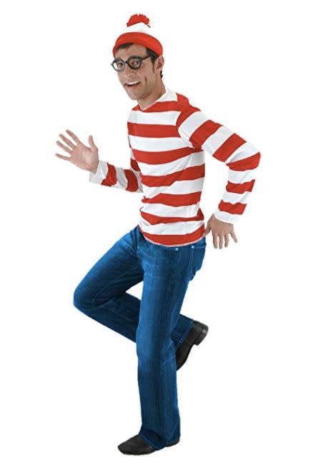 Get it <a href="https://www.amazon.com/elope-Wheres-Waldo-Costume-X-Large/dp/B002EUBBRA/ref=lp_14194728011_1_23?s=apparel&amp;ie=UTF8&amp;qid=1508876453&amp;sr=1-23&amp;nodeID=14194728011&amp;psd=1&amp;th=1&amp;psc=1" target="_blank">here</a>.&nbsp;