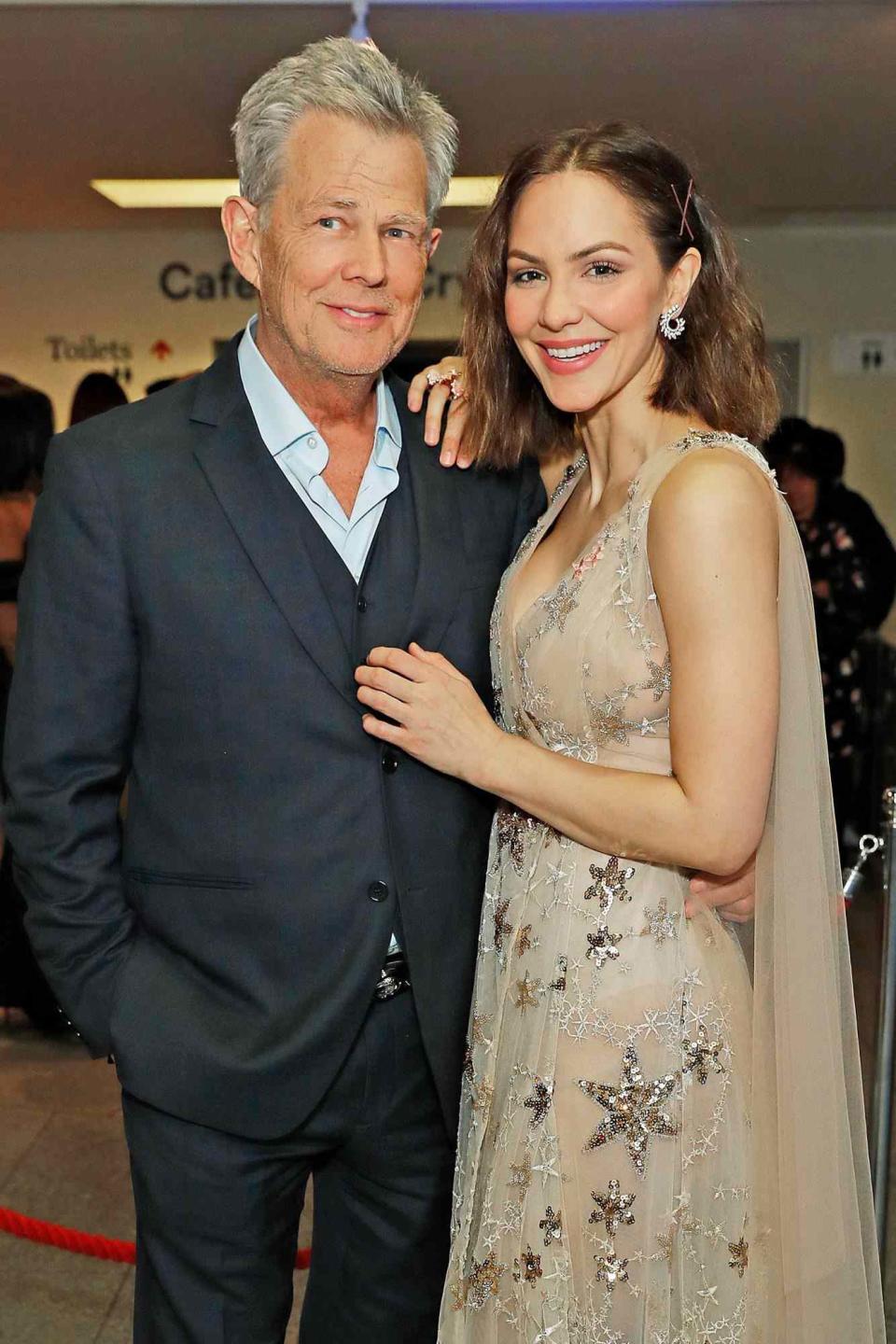 <p>He's here! The <em>Smash</em> actress, 36, has <a href="https://people.com/parents/katharine-mcphee-welcomes-first-child-husband-david-foster-son/" rel="nofollow noopener" target="_blank" data-ylk="slk:welcomed her first child;elm:context_link;itc:0;sec:content-canvas" class="link ">welcomed her first child</a>, a son, with husband <a href="https://people.com/tag/david-foster/" rel="nofollow noopener" target="_blank" data-ylk="slk:David Foster;elm:context_link;itc:0;sec:content-canvas" class="link ">David Foster</a>, her rep confirmed to PEOPLE exclusively on Feb. 24. </p> <p>"Katharine McPhee and David Foster have welcomed a healthy baby boy," the rep told PEOPLE. "Mom, Dad and son are all doing wonderfully." The couple have not yet publicly revealed their new addition's name.</p> <p>The pair <a href="https://people.com/music/katharine-mcphee-david-foster-married/" rel="nofollow noopener" target="_blank" data-ylk="slk:tied the knot;elm:context_link;itc:0;sec:content-canvas" class="link ">tied the knot</a> in June 2019 after <a href="https://people.com/tv/david-foster-once-predicted-katharine-mcphee-great-future-american-idol/" rel="nofollow noopener" target="_blank" data-ylk="slk:first meeting in 2006;elm:context_link;itc:0;sec:content-canvas" class="link ">first meeting in 2006</a>, when Foster mentored McPhee while she was a contestant on season 5 of <em><a href="https://people.com/tag/american-idol/" rel="nofollow noopener" target="_blank" data-ylk="slk:American Idol;elm:context_link;itc:0;sec:content-canvas" class="link ">American Idol</a>. </em>Foster is already father to daughters <a href="http://people.com/tag/sara-foster" rel="nofollow noopener" target="_blank" data-ylk="slk:Sara;elm:context_link;itc:0;sec:content-canvas" class="link ">Sara</a>, 40, <a href="http://people.com/tag/erin-foster" rel="nofollow noopener" target="_blank" data-ylk="slk:Erin;elm:context_link;itc:0;sec:content-canvas" class="link ">Erin</a>, 38, and Jordan, 34, whom he shared with second wife <a href="https://people.com/tv/sara-foster-erin-foster-deep-resentment-dad-david-foster/" rel="nofollow noopener" target="_blank" data-ylk="slk:Rebecca Dyer;elm:context_link;itc:0;sec:content-canvas" class="link ">Rebecca Dyer</a>, and daughters Allison, 50, and <a href="https://people.com/music/david-foster-daughter-amy-breast-cancer-battle-strong-for-kids-exclusive/" rel="nofollow noopener" target="_blank" data-ylk="slk:Amy;elm:context_link;itc:0;sec:content-canvas" class="link ">Amy</a>, 47, from previous relationships.</p>