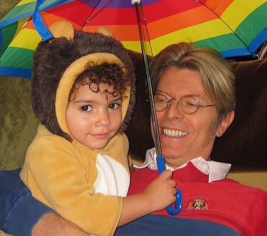 Lexi Jones Instagram David Bowie with his daughter Alexandria "Lexi" Zahra Jones.