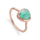 <p>If you want one statement present, a ring from designer-of-the-moment Monica Vinader is a fail-safe option. This rose gold number can be stacked or worn on its own. </p>