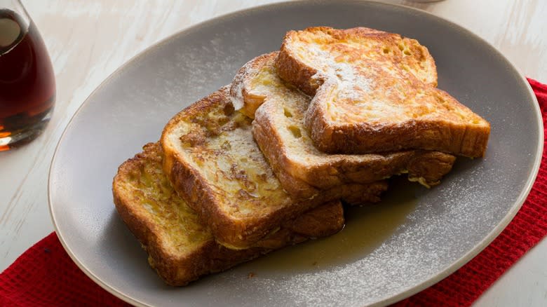 Croissant loaf French toast