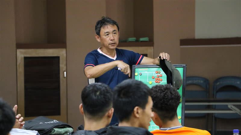 台北競技總教練陳信安不滿賽程安排。(圖／台北競技俱樂部AC Taipei提供）