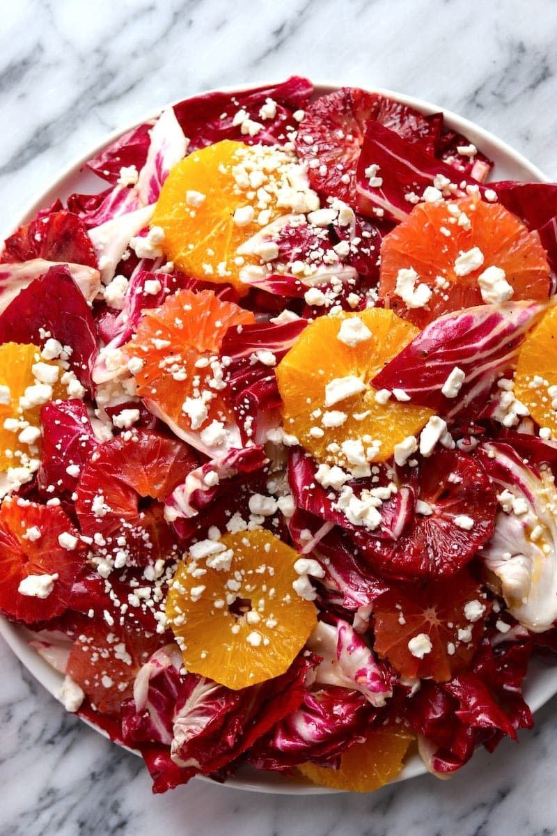 Radicchio Citrus Salad With Orange Bitters Vinaigrette