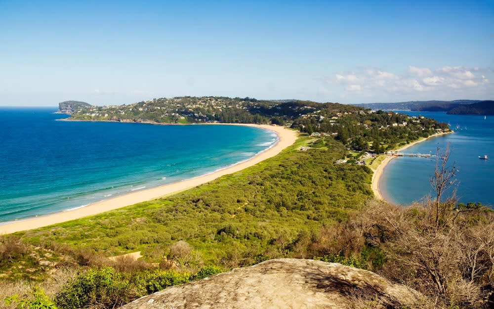 At beautiful Palm Beach there are ideal spots for swimming including an ocean pool that’s great for laps - Kokkai Ng