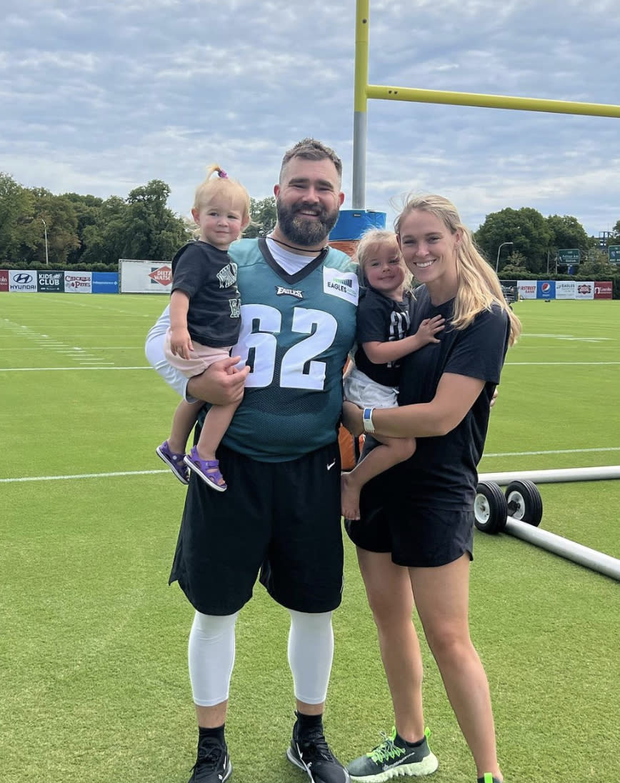 Jason and Kylie Kelce