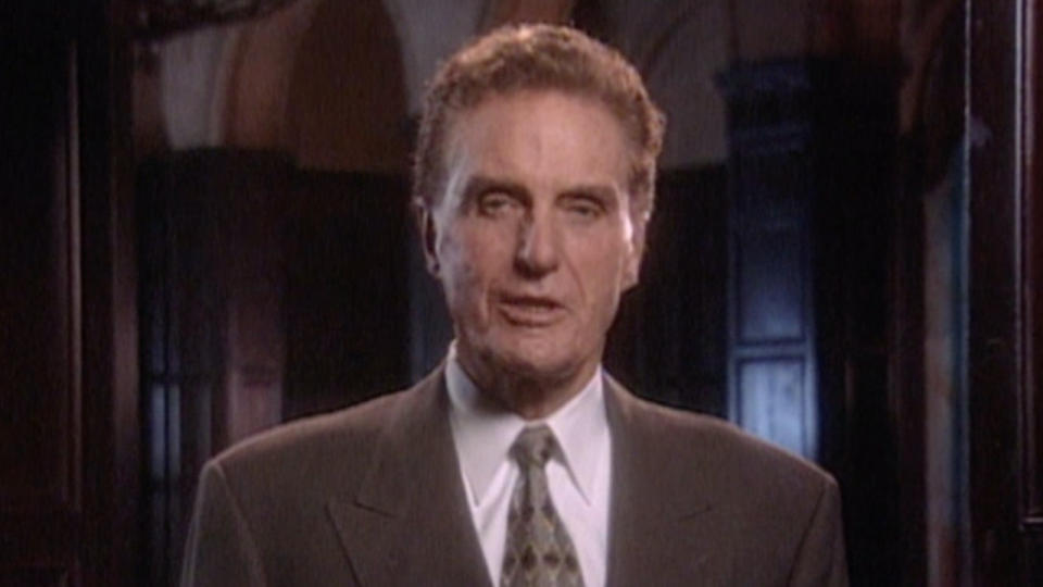 Robert Stack on Unsolved Mysteries