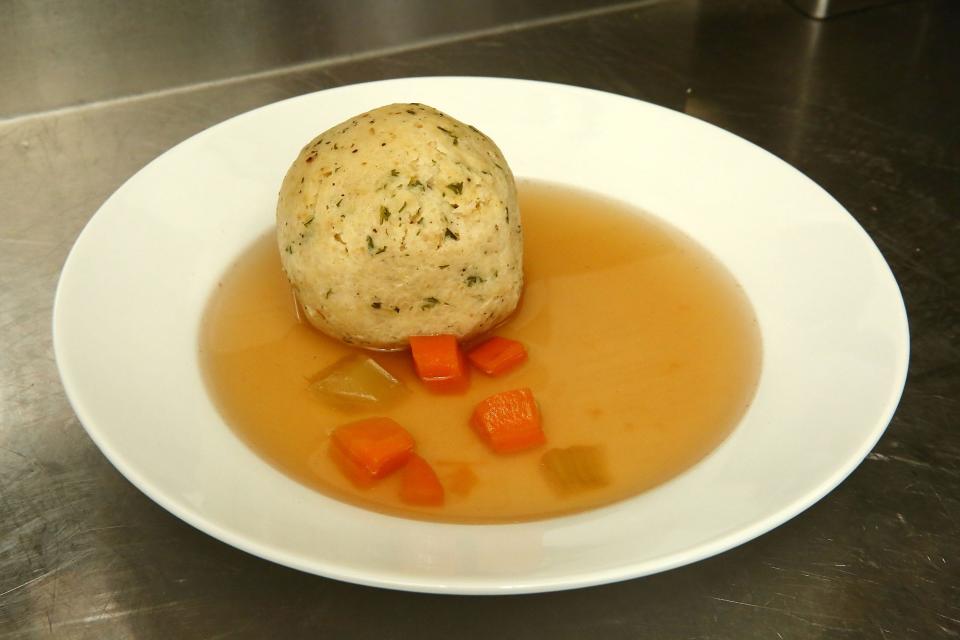 Matzah ball soup