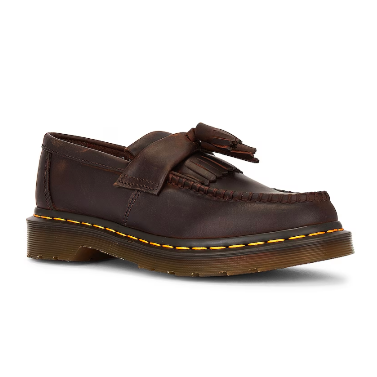 <p><a href="https://go.redirectingat.com?id=74968X1596630&url=https%3A%2F%2Fwww.revolve.com%2Fdr-martens-adrian-loafer-in-brown-crazy-horse%2Fdp%2FDMAR-WZ377%2F&sref=https%3A%2F%2F" rel="nofollow noopener" target="_blank" data-ylk="slk:Shop Now;elm:context_link;itc:0;sec:content-canvas" class="link ">Shop Now</a></p><p>Adrian Loafers</p><p>revolve.com</p><p>$83.00</p>