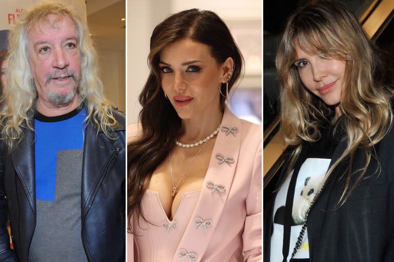 Diego Capusotto, Evangelina Anderson y Guillermina Valdés, tres figuras que estuvieron en diferentes eventos y posaron para los fotógrafos