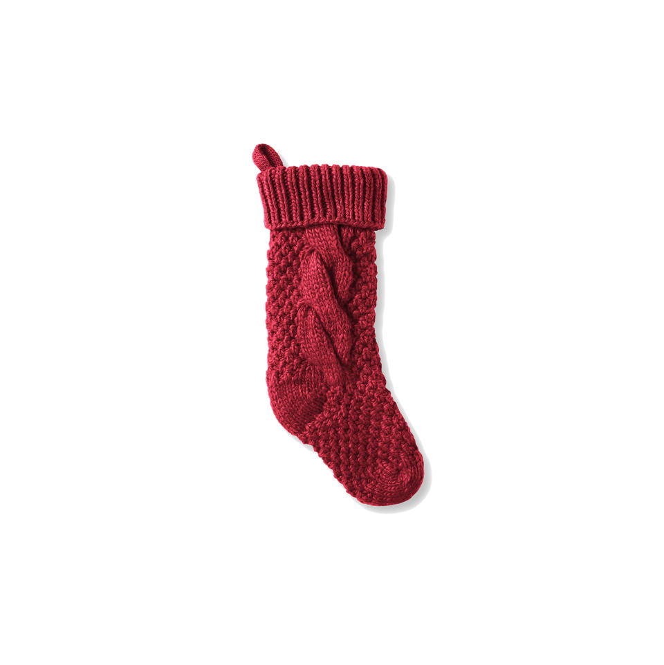 Chunky Knit Christmas Stocking