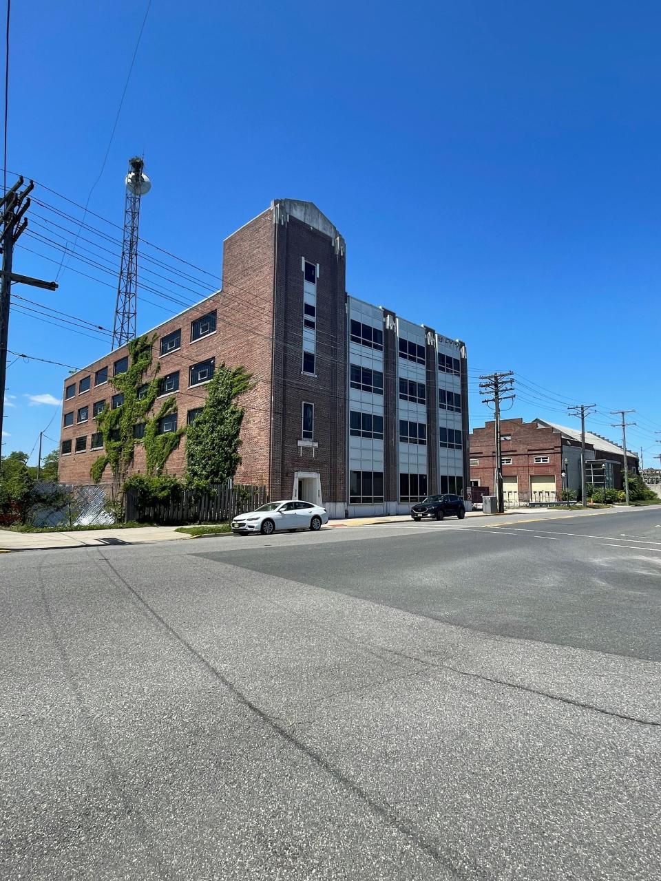 The former JCP&L site in Allenhurst where redevelopment plans have drawn courtroom battles.