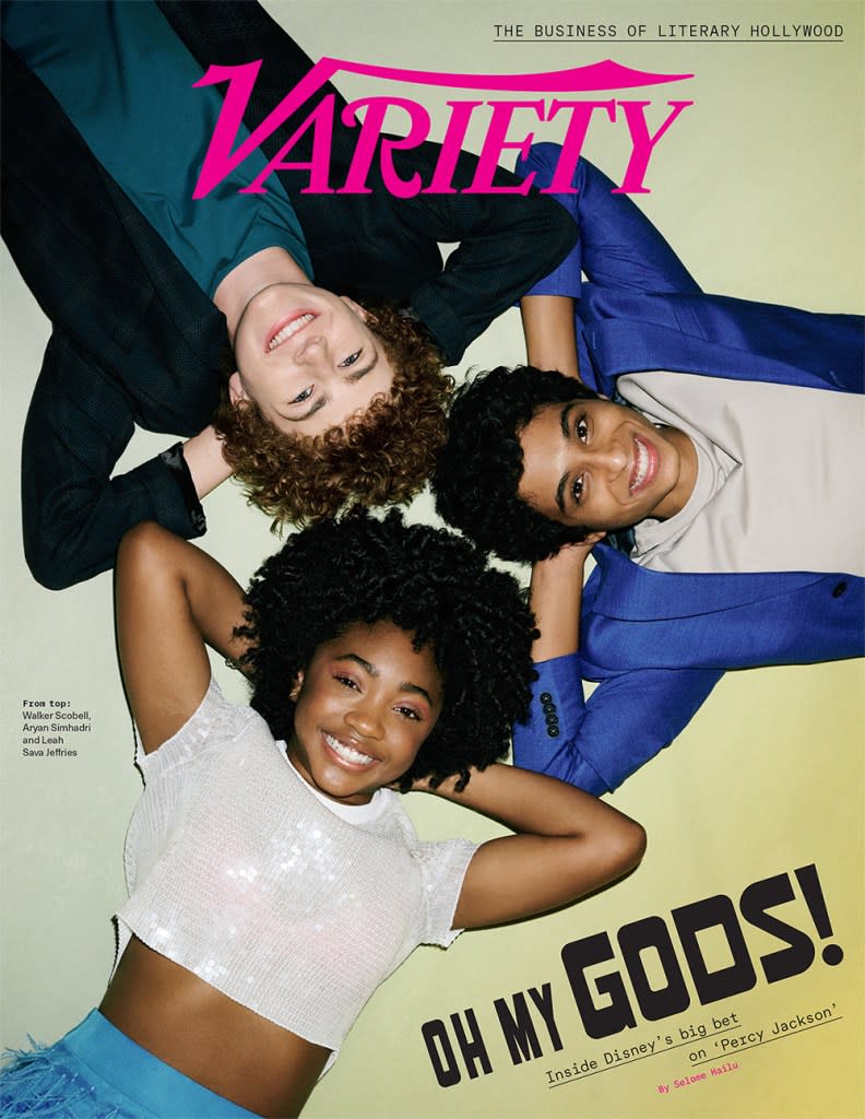 Percy Jackson Variety Cover