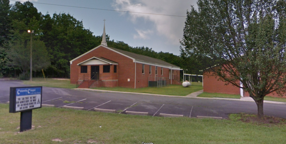 The fire inside Catawba Chapel AME Zion Church near Rock Hill, South Carolina caused about $40,000 in damage, officials said.