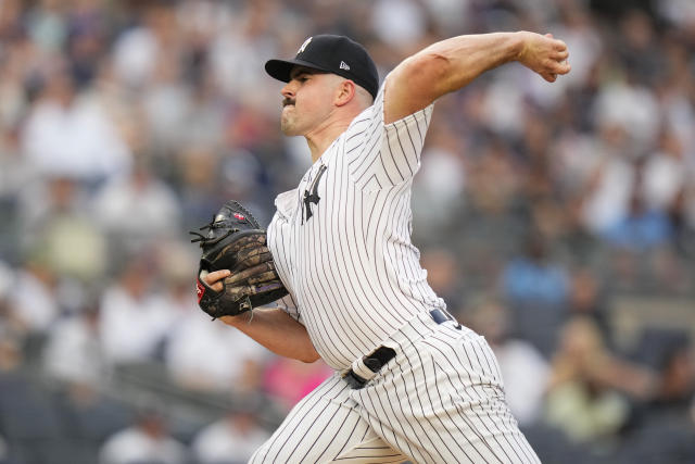 Carlos Rodon has positive debut but gets outpitched by Jameson Taillon as  Yankees lose to Cubs - Newsday