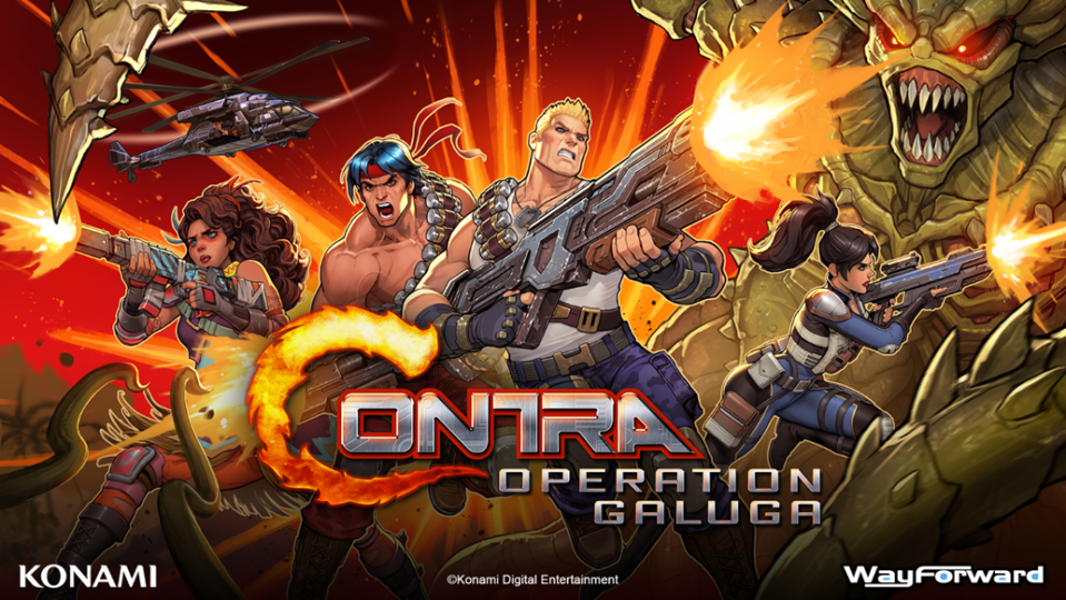 《CONTRA: OPERATION GALUGA》（來源：KONAMI官方提供）