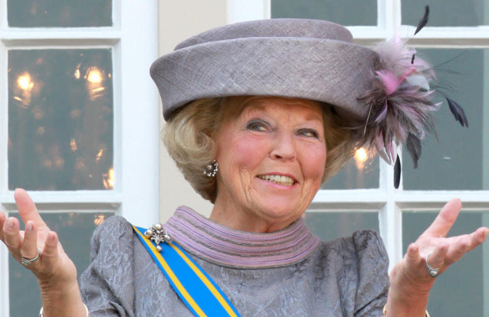 Princess Beatrix is the eldest daughter of Queen Juliana and her husband Prince Bernhard of Lippe-Biesterfeld. She reigned as Queen of Netherlands from 1980 until her abdication in 2013 in favour of her eldest son Willem-Alexander – who she had with late husband and German diplomat Claus Von Amsberg. Before her abdication at age 75, she became the oldest reigning monarch in Netherland’s history.