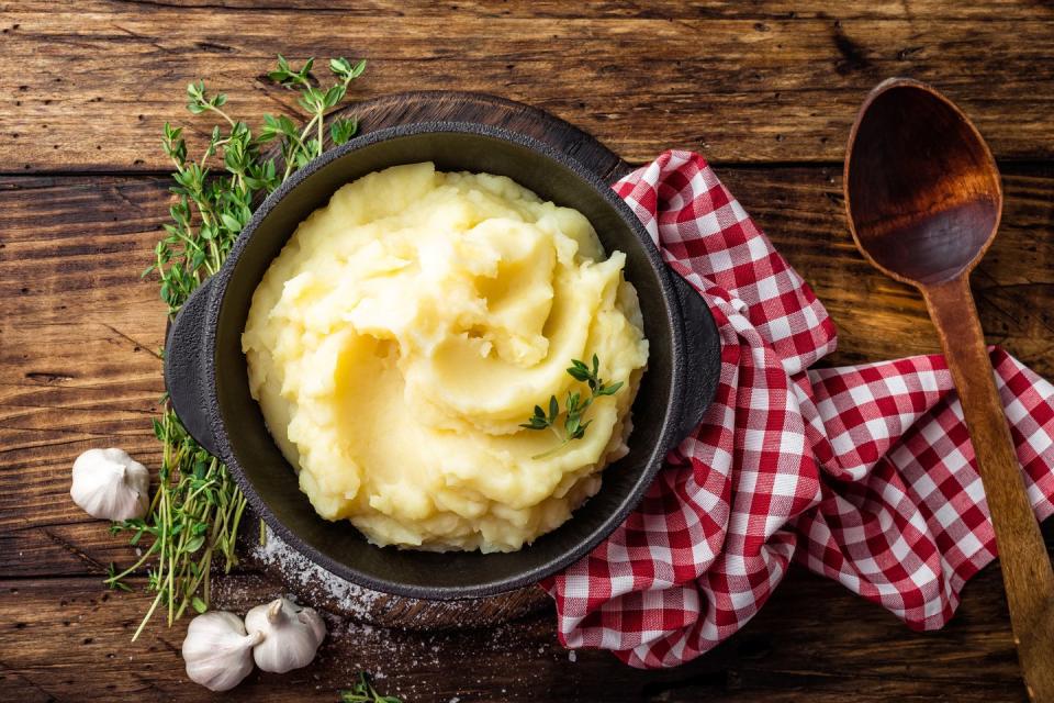 Skip: buttery mashed potatoes
