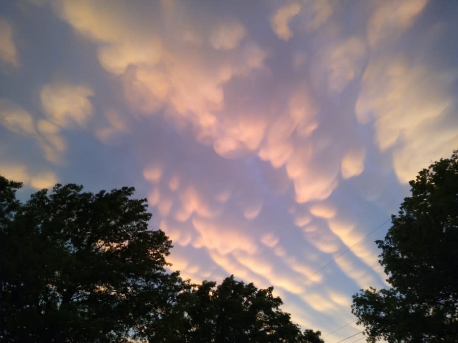 Wichita sunset April 30, 2024 (Courtesy: James Patrick Skelley)