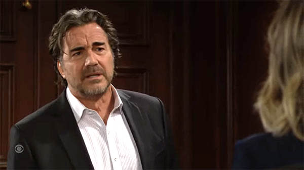 Ridge defended both Steffy and Thomas. He accused Hope of stringing Thomas along, and he pointedly asked if there was something Thomas had done that kept her from saying yes to him.