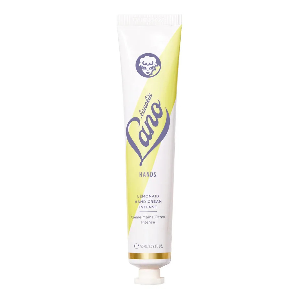 Lemon Hand Cream Intense Crème Mains Citron Intense LANOLIPS Pour les mains et les ongles très secs. - Hydratante- Nourrissante- RicheNourrit mains ..