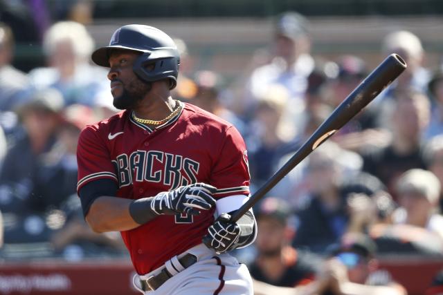 Starling Marte dedicates first home run with D-backs to late wife