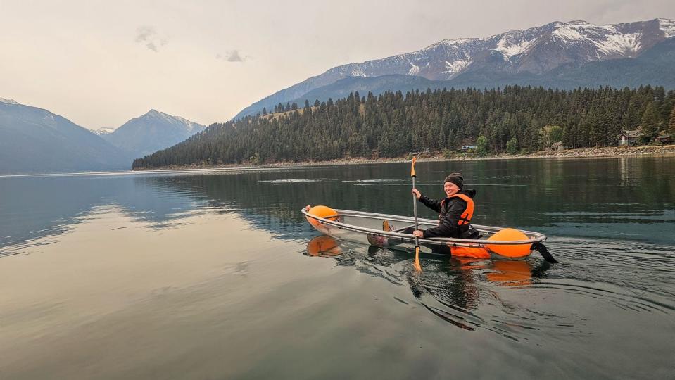 Olivia Stevens rented a clear bottom kayak for three hours on the morning of Sept. 24.