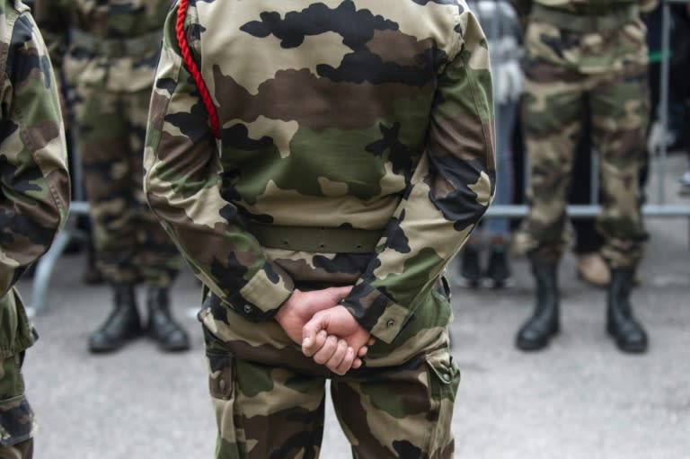 Le ministère français des Armées a lancé une mission d'inspection sur les violences sexuelles dans ses rangs après une série de témoignages d'abus alimentant un #MeToo de l'institution militaire (ROMAIN LAFABREGUE)